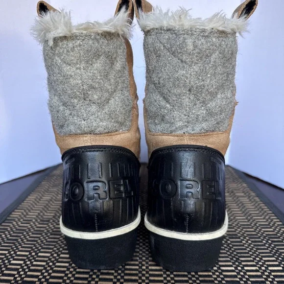 Sorel Brown and Gray Winter Boots - Picture 3 of 13